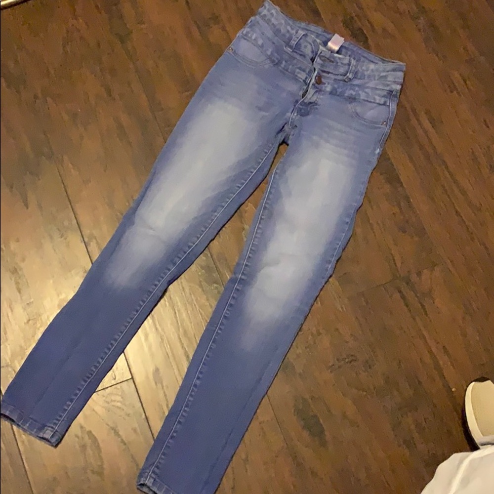 faded jeans